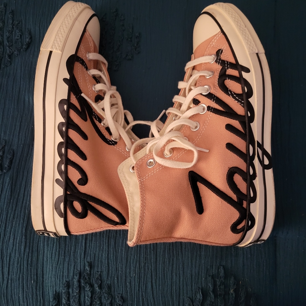 Script Embroidery Chuck Taylor